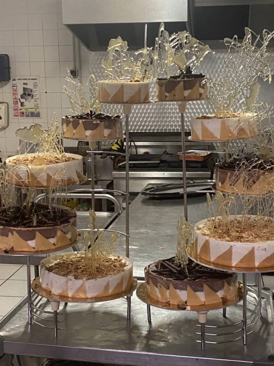 assortiment de gâteaux